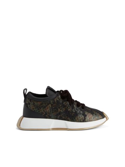 Ferox reptile-print sneakers