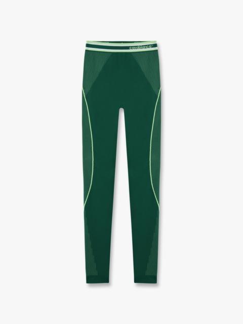 CASABLANCA Green Seamless Leggings | Casablanca Paris