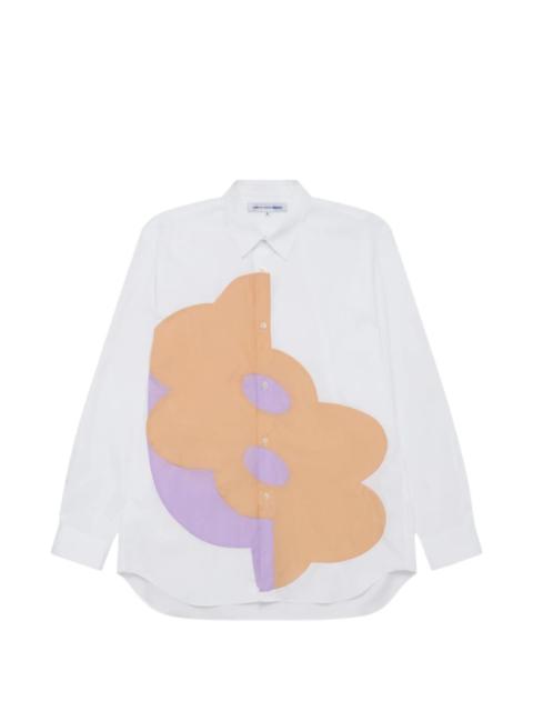 Comme des Garçons SHIRT print-detail long-sleeve shirt