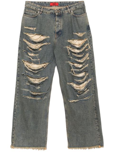 424 ripped jeans