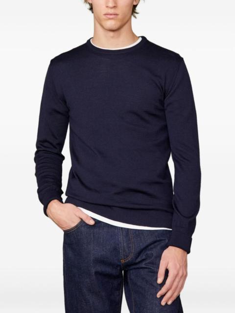 OFFICINE GÉNÉRALE crew-neck long-sleeve sweater