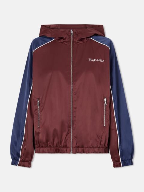 Sporty & Rich Logo-embroidered Shell Jacket
