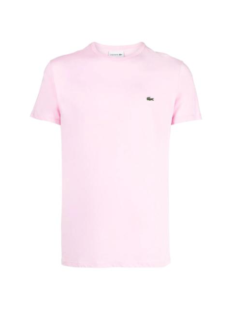 LACOSTE logo-embroidered T-shirt