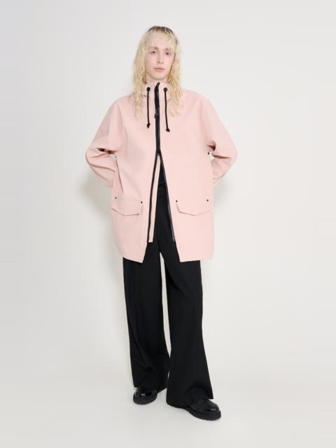 Stutterheim Stockholm Patch Raincoat Pale Pink