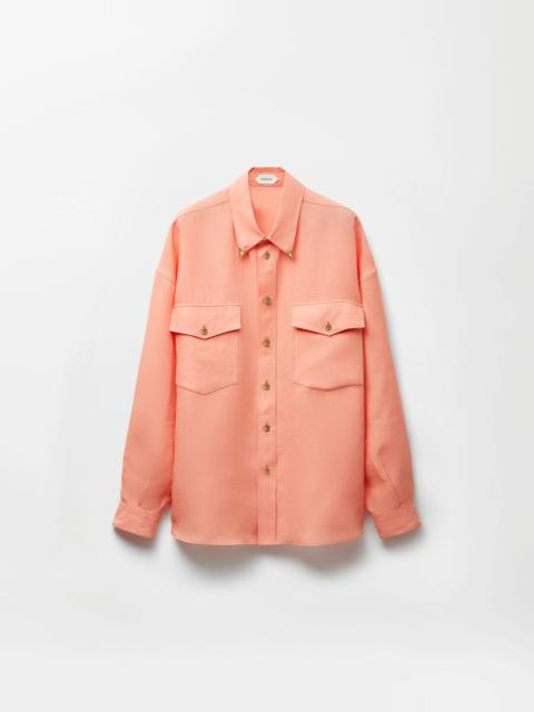 VERSACE Linen Relaxed Shirt