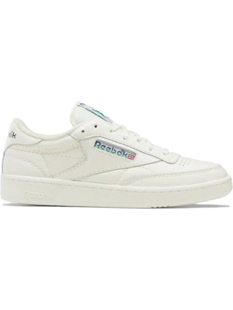 Reebok Club C 85 Chalk Cobalt Glen Green Logo