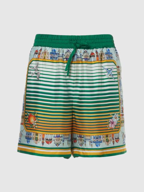 CASABLANCA SILK SHORTS