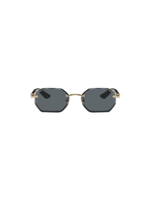 Black & Gold Signature C de Cartier Sunglasses