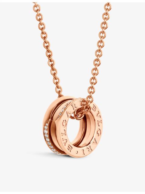 BVLGARI B.zero1 18ct rose-gold necklace