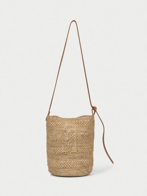 BY MALENE BIRGER Mirabellee straw bucket bag