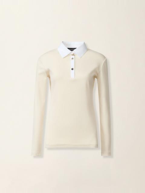 FABIANA FILIPPI Ribbed cotton jersey long-sleeved T-shirt