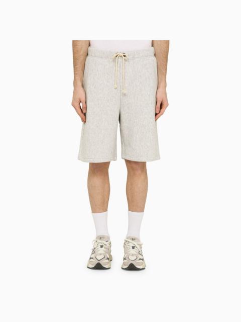 Champion Light grey cotton-blend bermuda shorts
