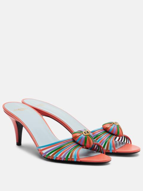 Valentino Royal 65 leather mules
