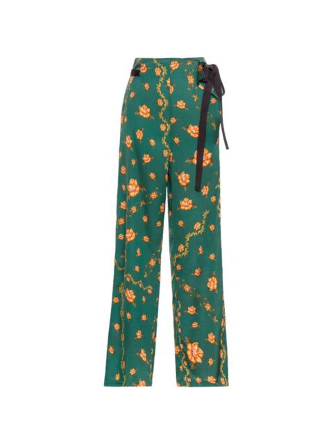 Agua by Agua Bendita Memoria EsotÃ©rico wide-leg trousers