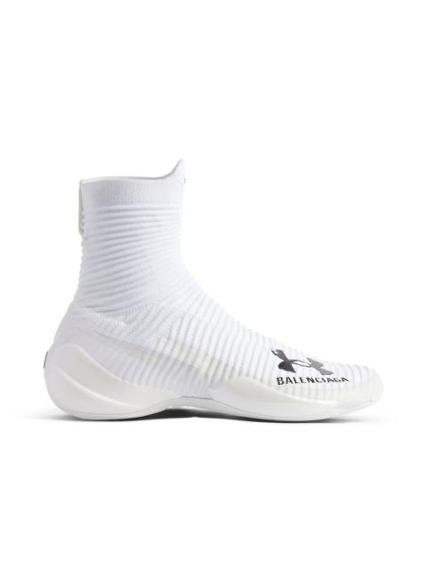 BALENCIAGA Men's Under Armour® Hyper Sneaker  in White/black