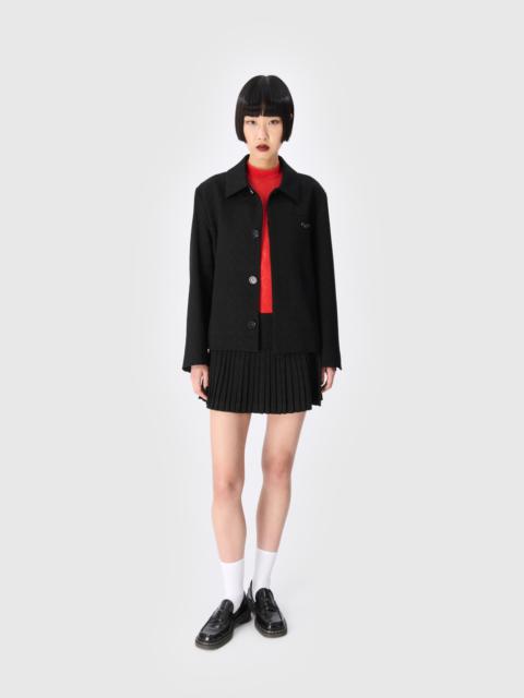 Marine Serre Moon Diamond Jacquard Tailoring Boxy Blazer