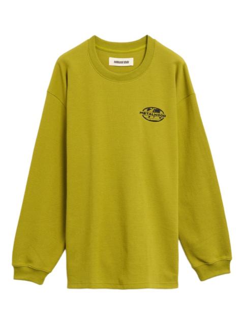 Metalwood Studio World Class waffle-knit T-shirt