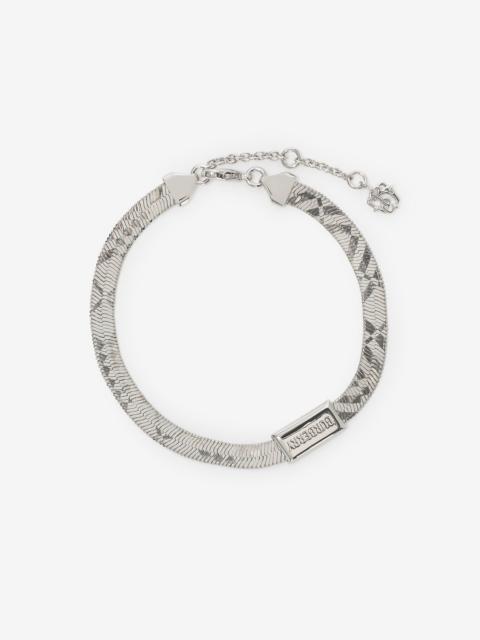 Burberry Engraved Check Bracelet​