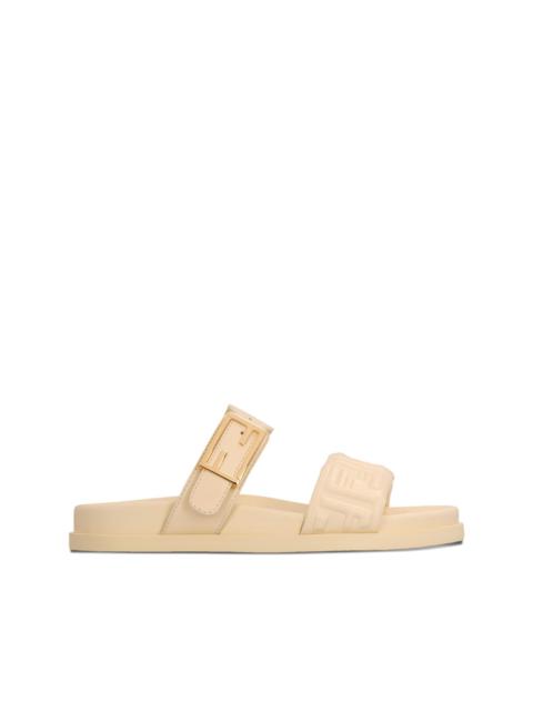 FENDI buckle-embellished logo sandals