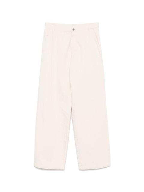 EMPORIO ARMANI Cotton blend trousers