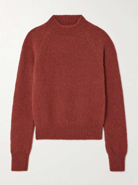 Dries Van Noten Brushed alpaca-blend sweater