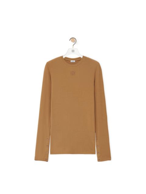 Loewe Long sleeve top in modal