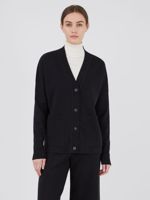 Sunspel Boxy Merino Cardigan