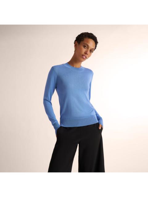 M.M.LaFleur Kit Contrast Sweater - 365 Silk Cashmere