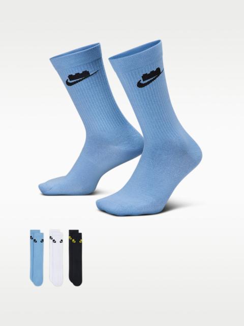 Nike Nike x LEGO® Collection Everyday Essentials Crew Socks (3 Pairs)