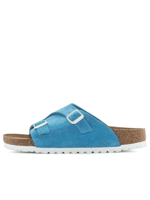 BIRKENSTOCK Birkenstock Zrich Suede Leather 'Sky Blue' 1024994