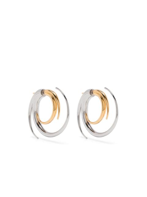 PANCONESI mdium Vortice earrings