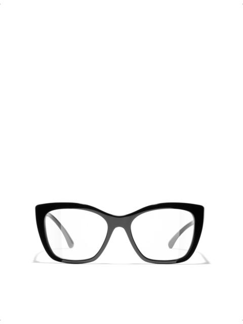 CHANEL CH3460 cat-eye acetate eyeglasses