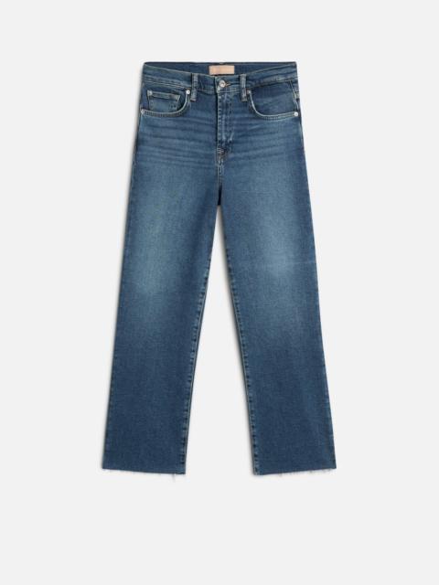 7 For All Mankind Luxe Vintage Cropped Alexa in Bay