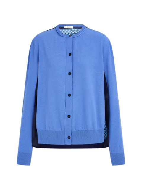 FERRAGAMO button panel cardigan