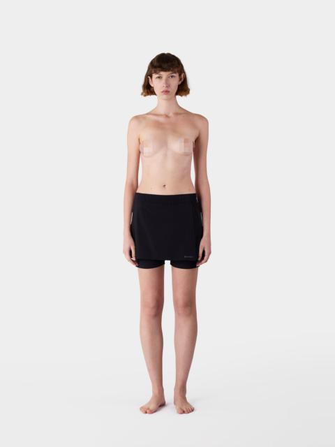 SUNNEI ELASTIC MINI SKIRT / black