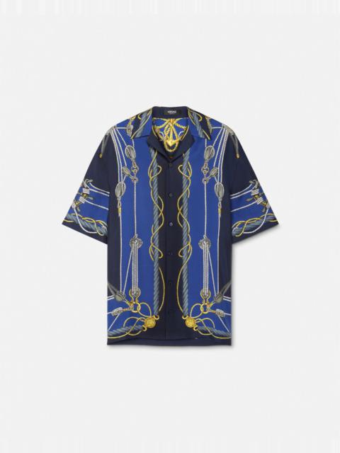 VERSACE Versace Nautical Silk Shirt