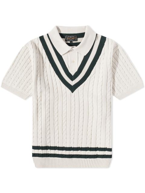 END. x Beams Plus 'Ivy League' Cricket Knit Polo