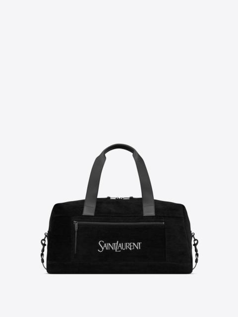 SAINT LAURENT jacquard saint laurent duffle bag