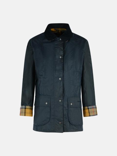 Barbour NAVY WAXED COTTON JACKET