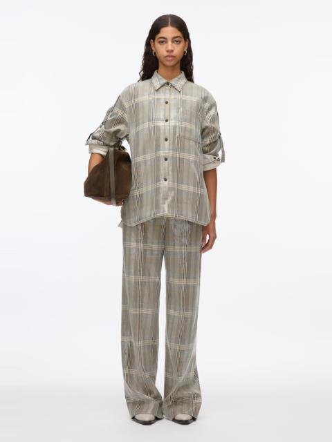 3.1 Phillip Lim Sequin Plaid Shirt Jacket