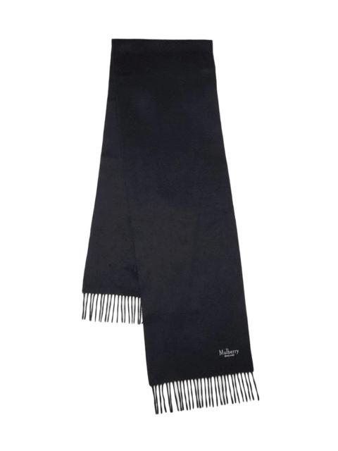 Mulberry Cashmere Scarf (Black)