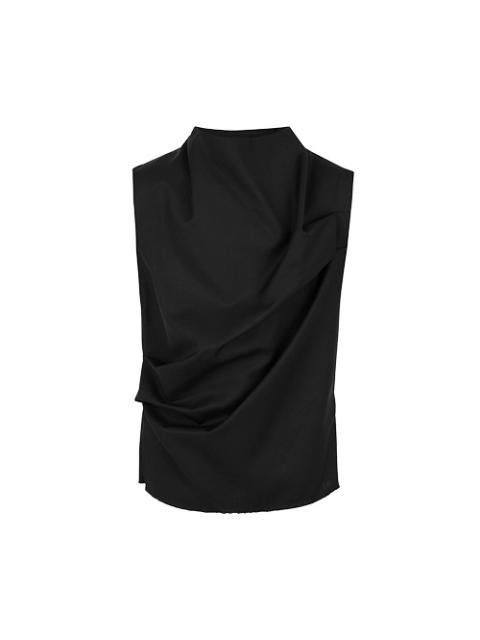 entire studios DROOP TANK BLACK