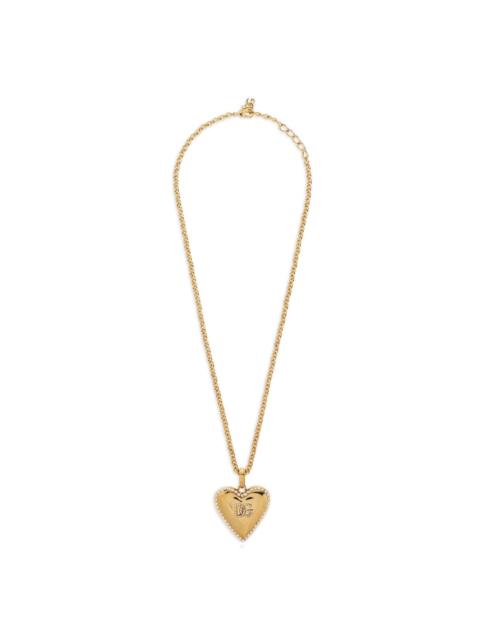 Dolce & Gabbana DG heart pendant