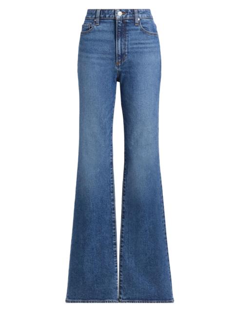 PAIGE Women's Sofia Mid-Rise Flared Jeans - Carver