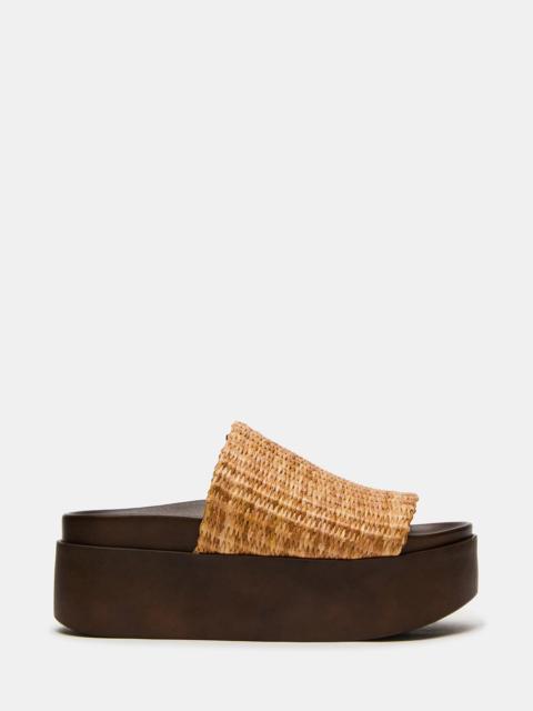 STEVE MADDEN ARWEN NATURAL RAFFIA