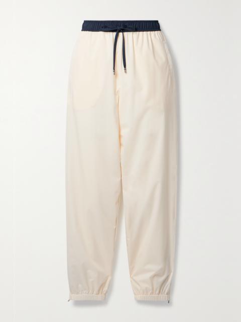 Loro Piana Keelan Two-tone Padded Twill Track Pants