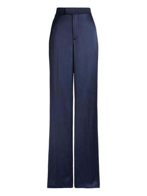 Ralph Lauren Dean Stretch Satin Pant