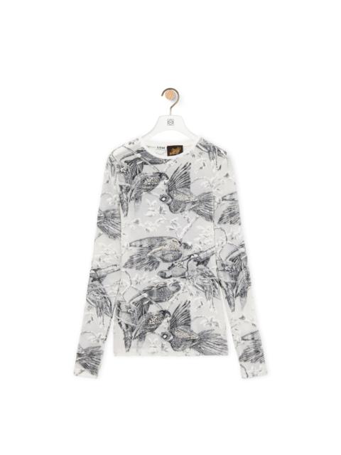 Loewe Long sleeve top in viscose blend