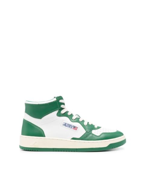AUTRY Medalist panelled leather sneakers