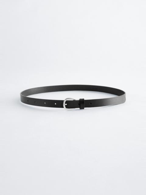 & Other Stories Thin Leather Belt